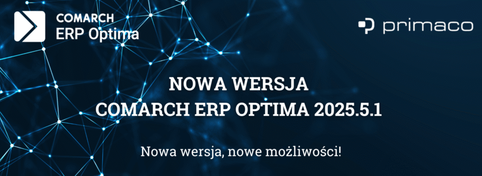 Comarch ERP Optima 2025.5.1.